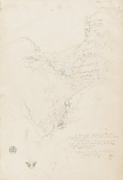 ボゴタ、コロンビアの近くのテケンダマ滝 作： Frederic Edwin Church